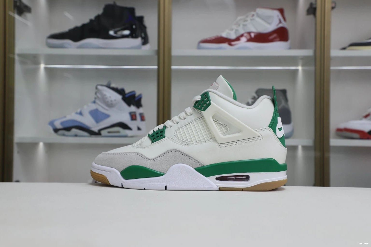 'PINE GREEN' RETRO SB NIKE X JORDAN 4 AIR 0224